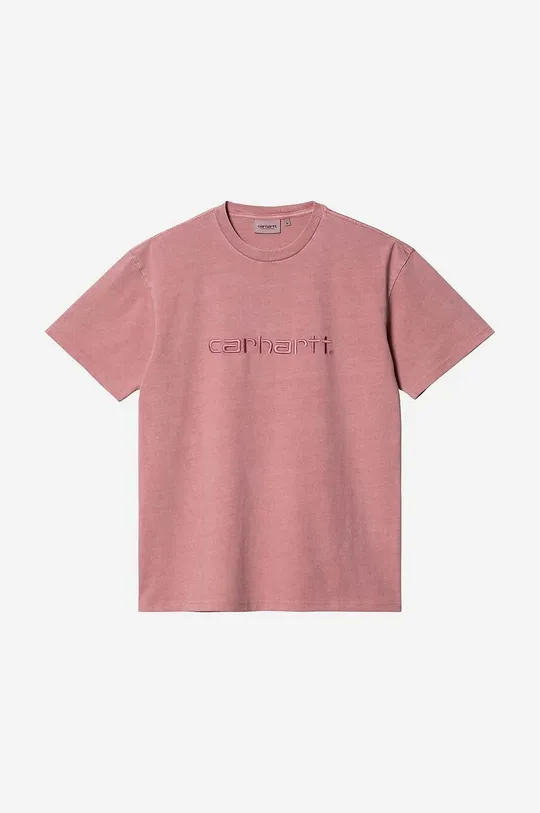 Carhartt WIP t-shirt bawełniany S/S Duster T-Shirt różowy