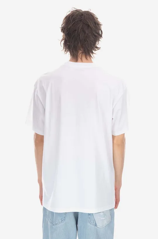 bílá Bavlněné tričko Carhartt WIP