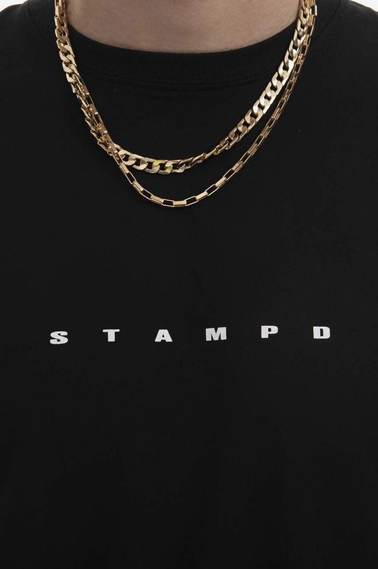 черен Памучна тениска STAMPD