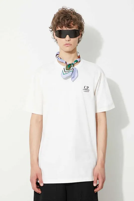 white C.P. Company cotton T-shirt Cinquanta T-shirts Men’s