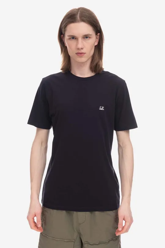 negru C.P. Company tricou din bumbac 30/1 Jersey Goggle T-shirt