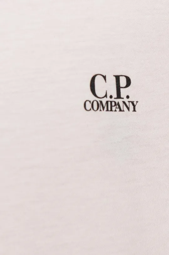 C.P. Company t-shirt bawełniany 30/1 Jersey Small Logo T-shirt Męski