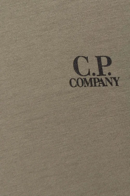 C.P. Company tricou din bumbac 30/1 Jersey Small Logo T-shirt maro