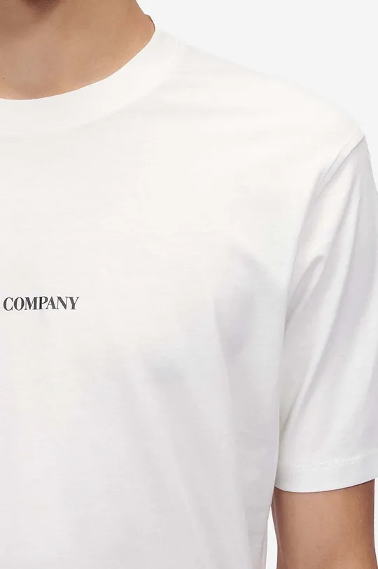 C.P. Company cotton T-shirt 30/1 Jersey Compact Logo T-shirt white