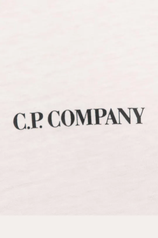 C.P. Company cotton T-shirt 30/1 Jersey Compact Logo T-shirt  100% Cotton