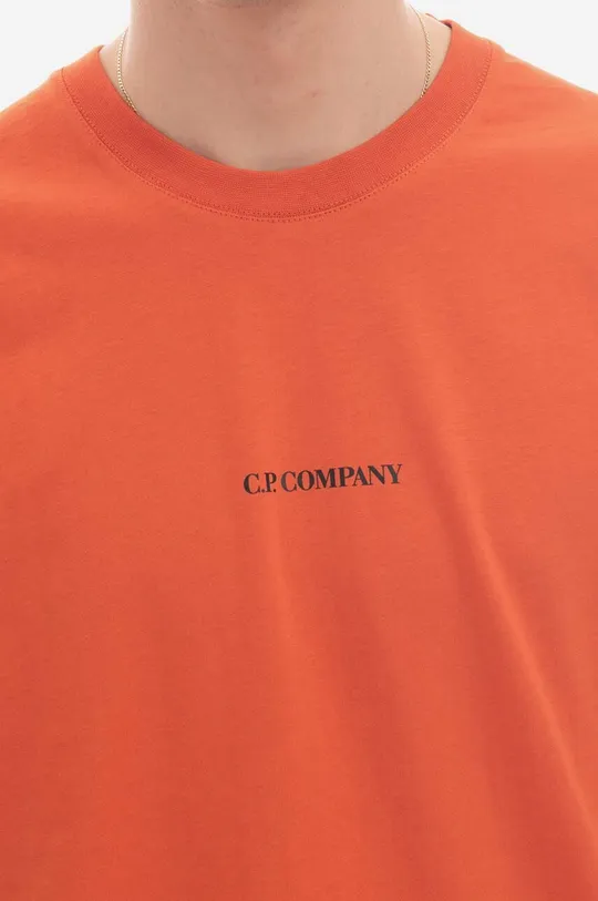 C.P. Company t-shirt bawełniany 30/1 Jersey Compact Logo T-shirt