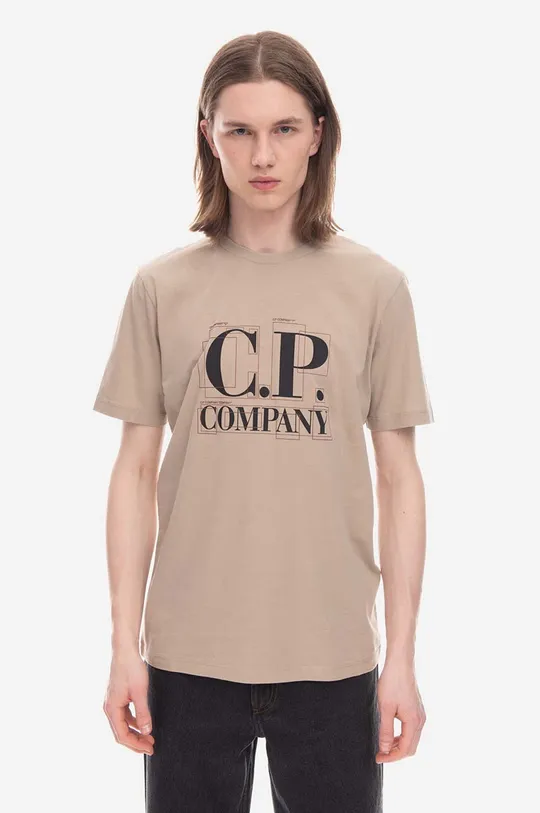 bež Pamučna majica C.P. Company Muški