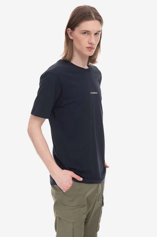 czarny C.P. Company t-shirt bawełniany
