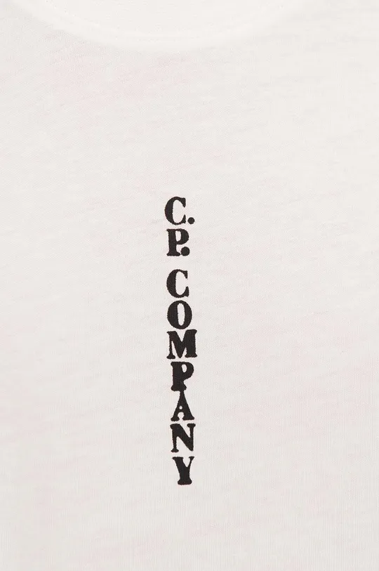 C.P. Company tricou din bumbac alb