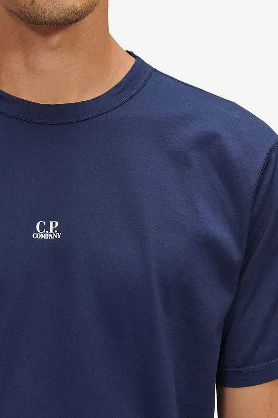 C.P. Company tricou din bumbac albastru