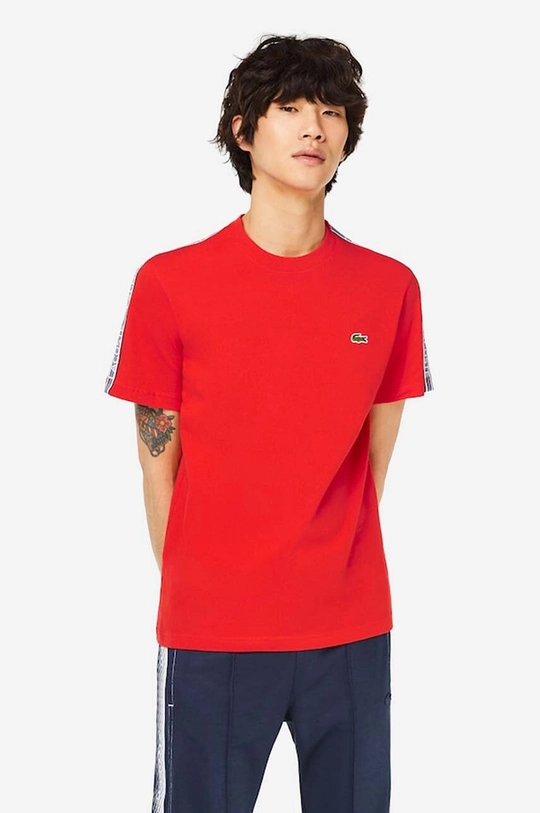 rosu Lacoste tricou