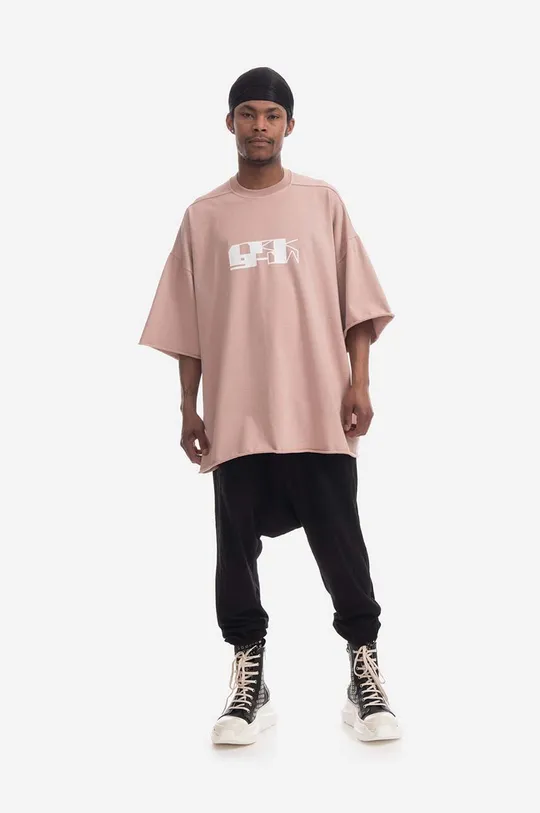 pink Rick Owens cotton T-shirt Tommy