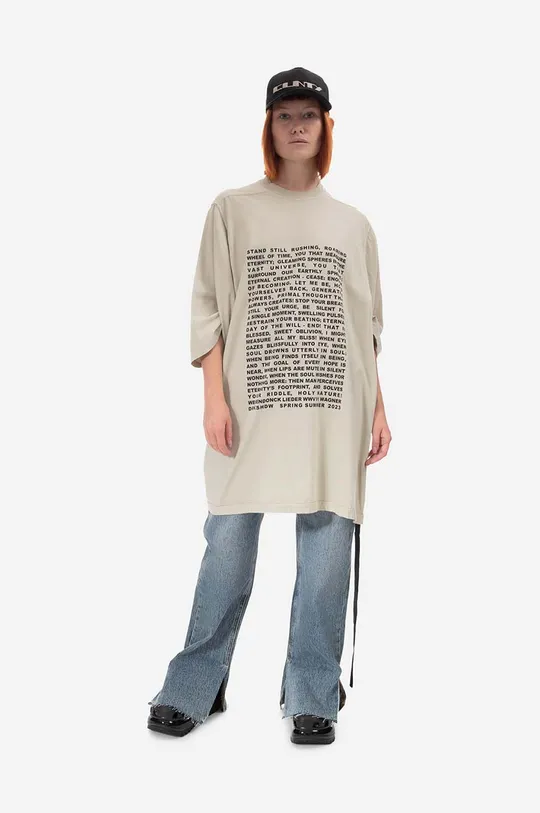 Rick Owens T-shirt Knit Jumbo SS T DU01C6274 RNEP3