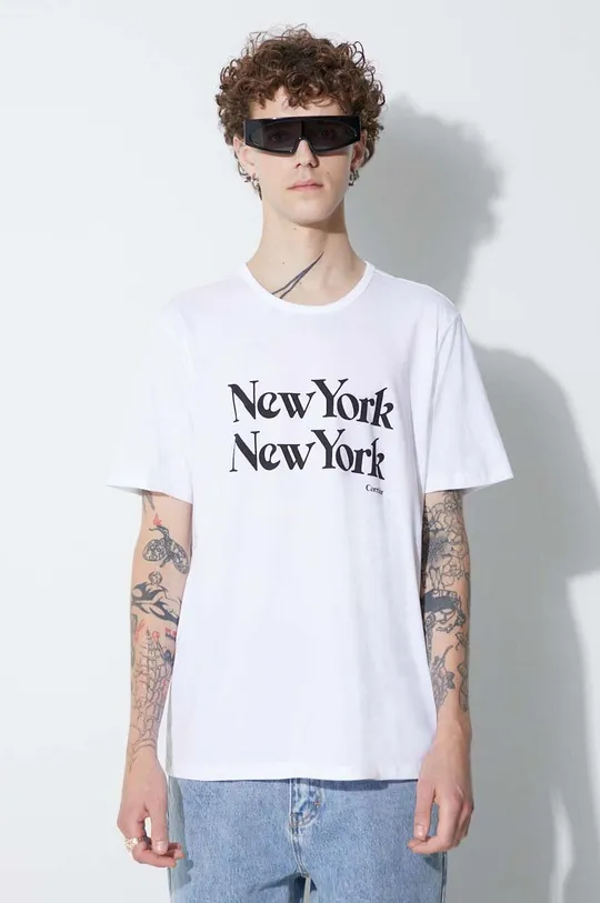 bianco Corridor t-shirt in cotone Uomo