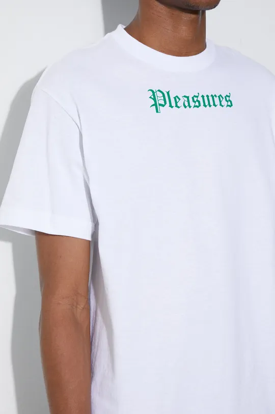 PLEASURES cotton t-shirt