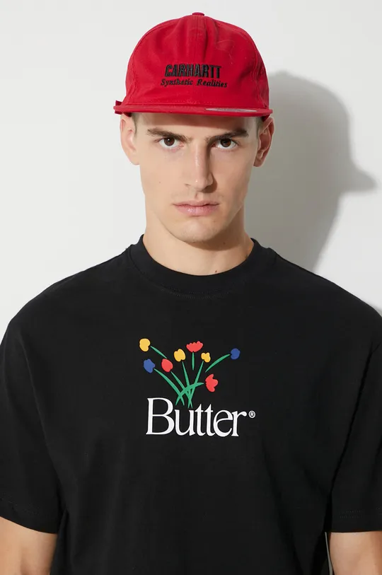 Βαμβακερό μπλουζάκι Butter Goods Ανδρικά