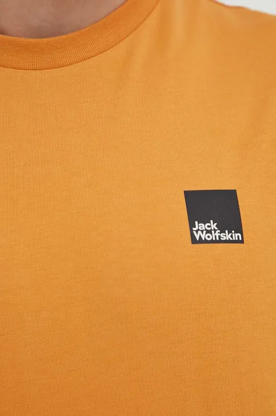 Βαμβακερό μπλουζάκι Jack Wolfskin 10