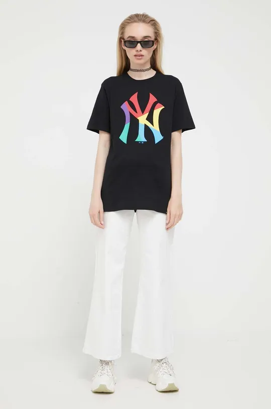 47brand t-shirt bawełniany MLB New York Yankees 100 % Bawełna