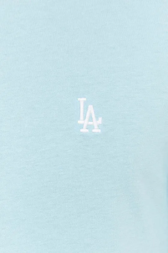 Βαμβακερό μπλουζάκι 47 brand MLB Los Angeles Dodgers