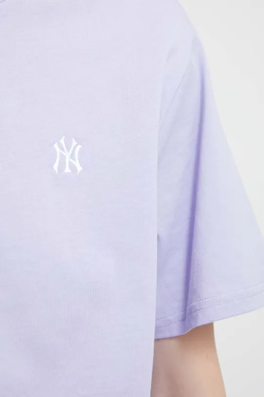 Хлопковая футболка 47 brand MLB New York Yankees