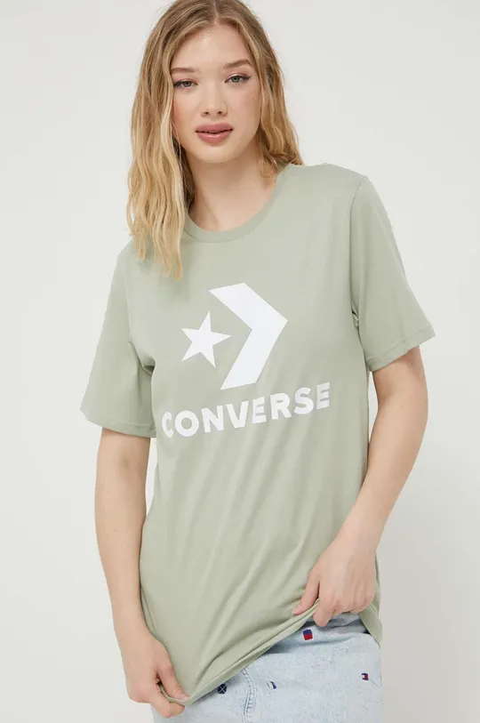 Βαμβακερό μπλουζάκι Converse Unisex