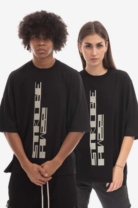 black Rick Owens cotton t-shirt Unisex