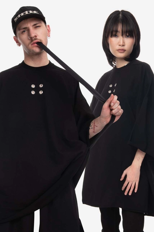 crna Pamučna majica Rick Owens Unisex