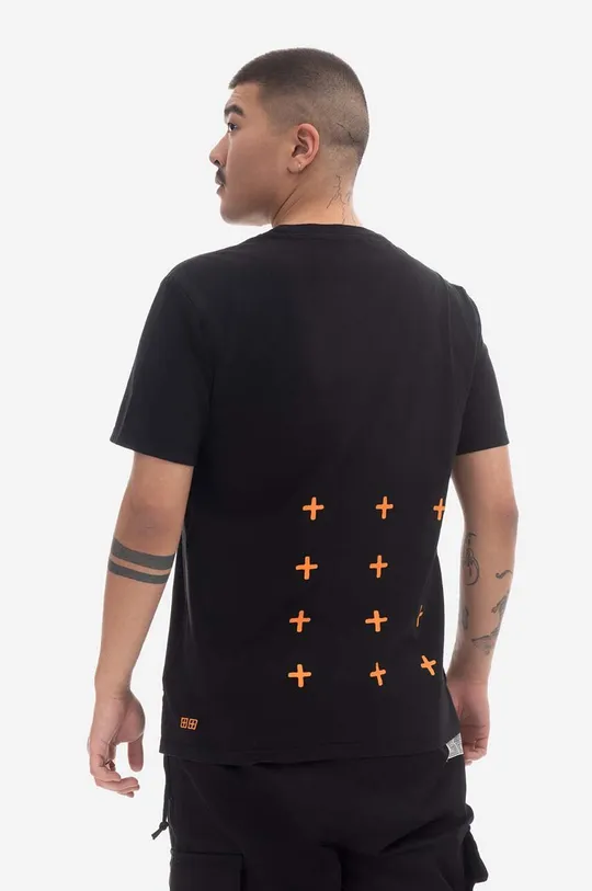 μαύρο Βαμβακερό μπλουζάκι KSUBI Unisex