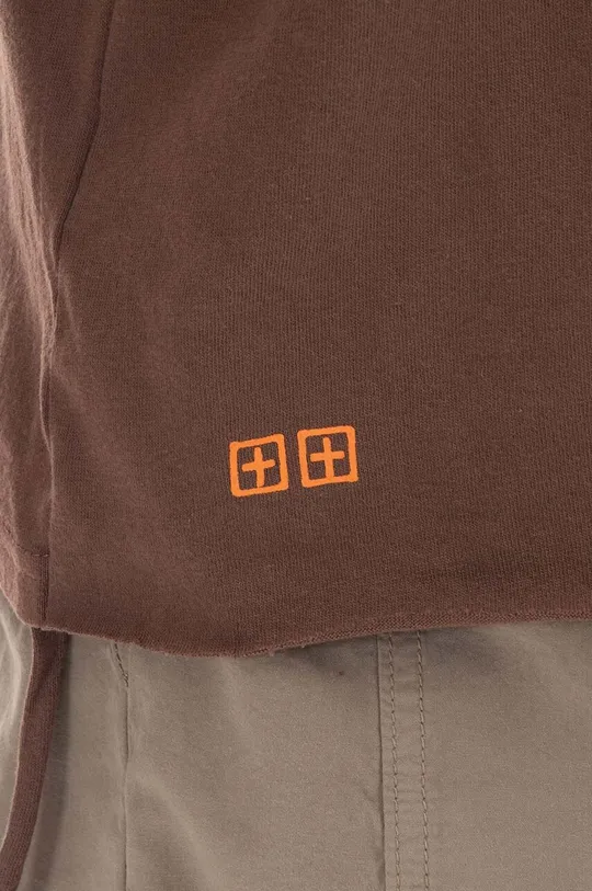 marrone KSUBI t-shirt in cotone