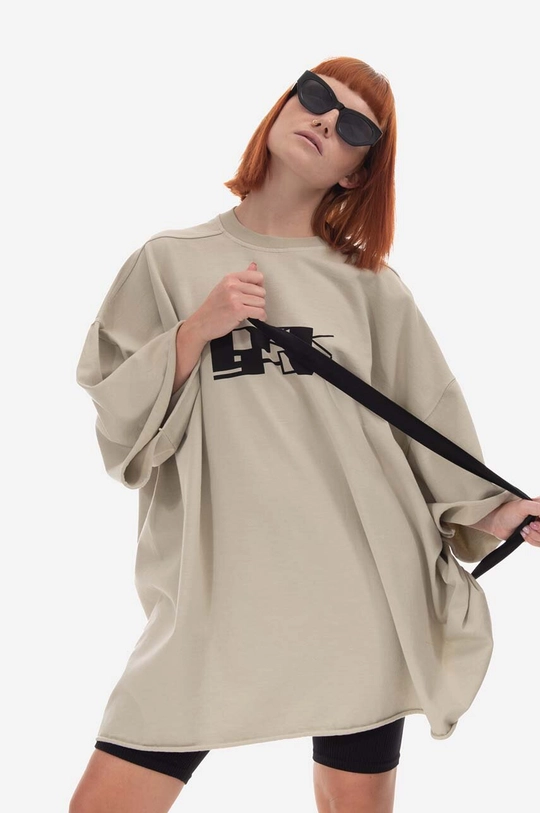 beige Rick Owens cotton T-shirt Tommy