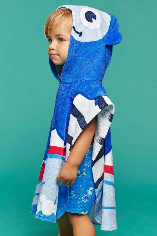 niebieski Mayoral ręcznik bawełniany dziecięcy Chłopięcy