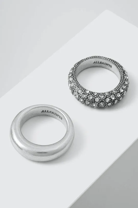 ezüst AllSaints gyűrű 2 db Női