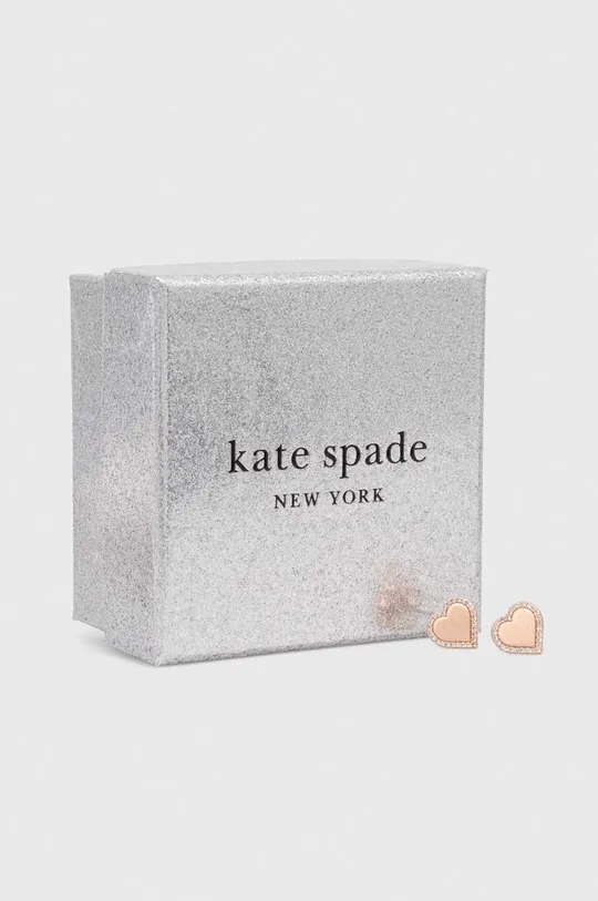 Náušnice Kate Spade ružová