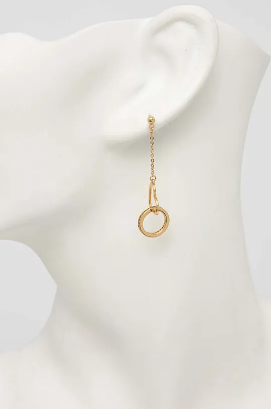 Επιχρυσωμένα σκουλαρίκια Aldo LOVECHARM χρυσαφί