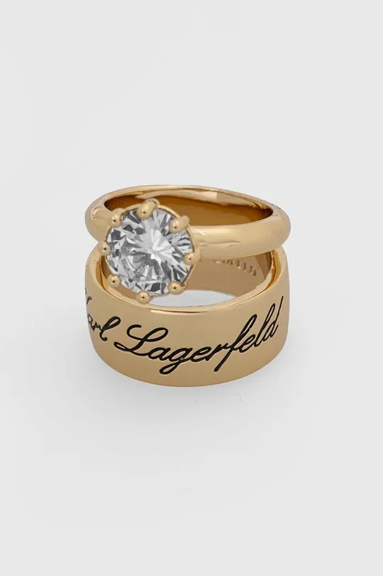 золотий Перстень Karl Lagerfeld Жіночий