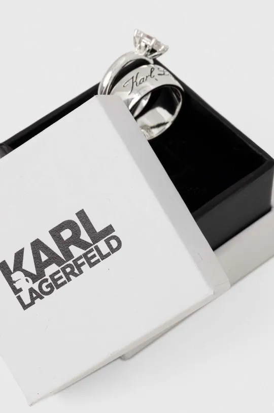 Prstan Karl Lagerfeld 95 % Medenina, 5 % Steklo