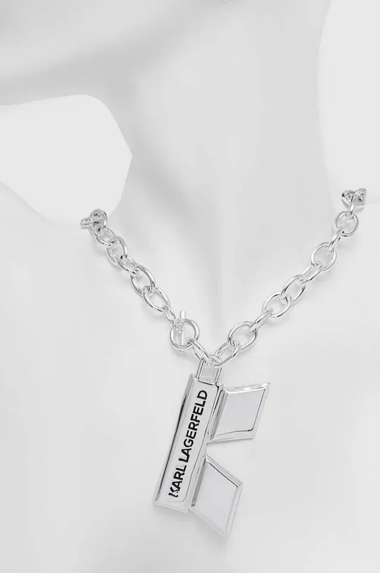 ezüst Karl Lagerfeld nyaklánc Női