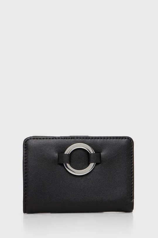 čierna Kožená peňaženka Sisley Dámsky