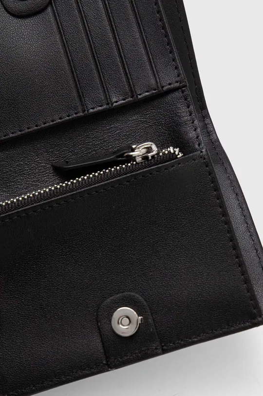 čierna Kožená peňaženka Sisley