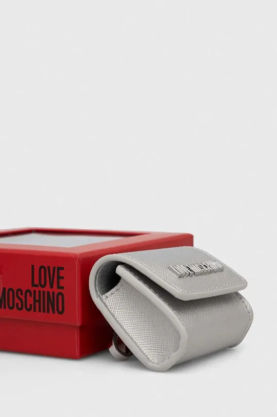 Privjesak Love Moschino srebrna