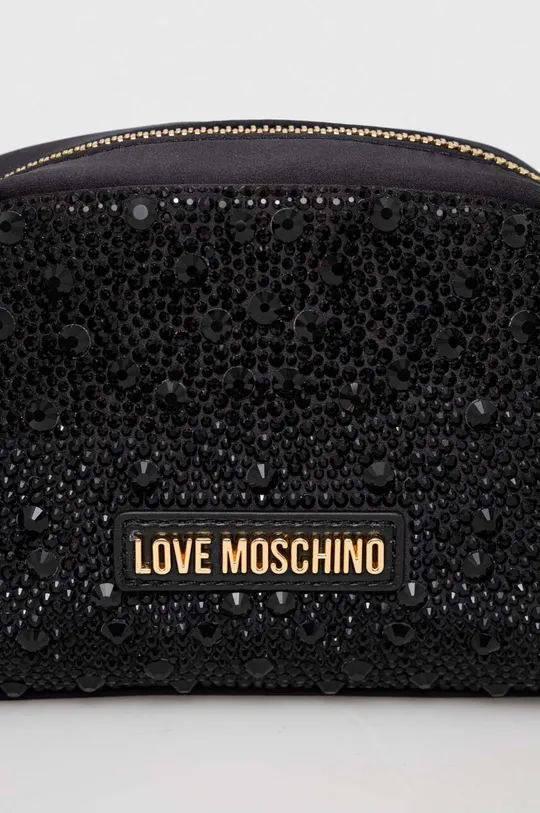 μαύρο Νεσεσέρ καλλυντικών Love Moschino