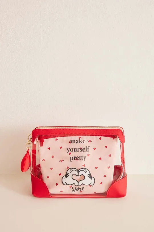 Kozmetička torbica women'secret Mickey Mouse 2-pack roza