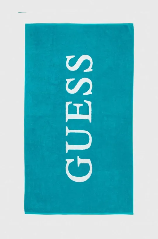 голубой Хлопковое полотенце Guess Женский