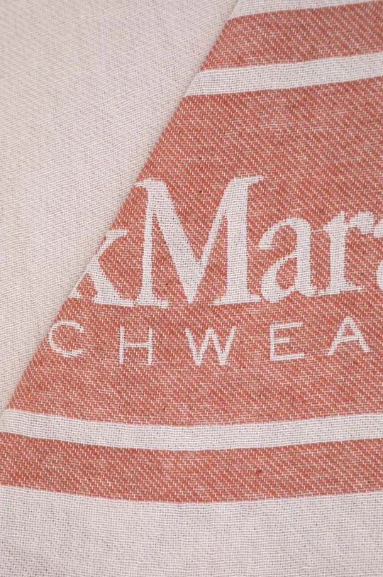 Max Mara Beachwear ręcznik plażowy beżowy