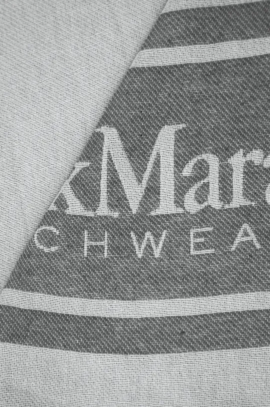 Plážová osuška Max Mara Beachwear čierna