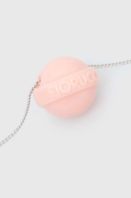 Ogrlica Fiorucci Baby Pink Lollipop roza