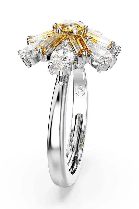 Swarovski gyűrű IDYLLIA Swarovski kristály, Ródium bevonatú fém