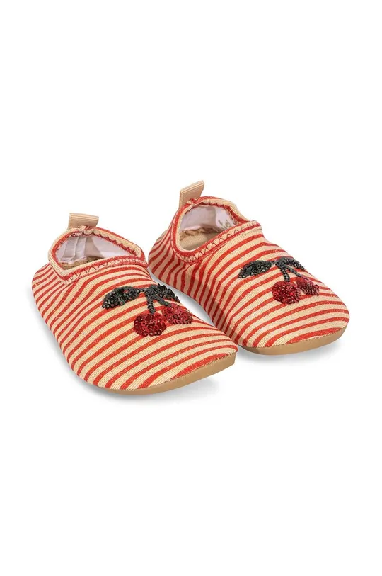 rdeča Otroški čevlji za vodo Konges Sløjd Dekliški
