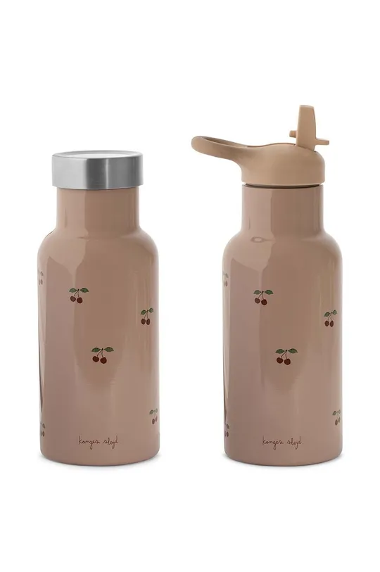 różowy Konges Sløjd butelka termiczna dla dzieci Dziewczęcy