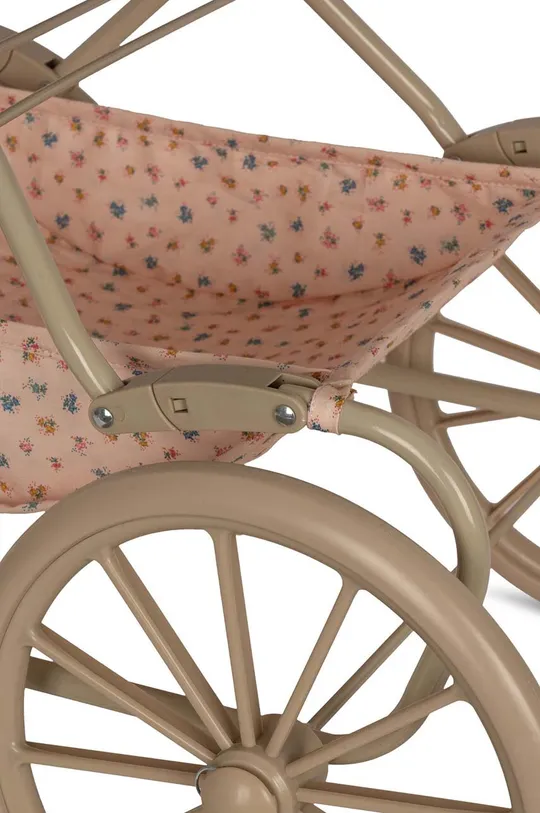 różowy Konges Sløjd wózek dla lalek